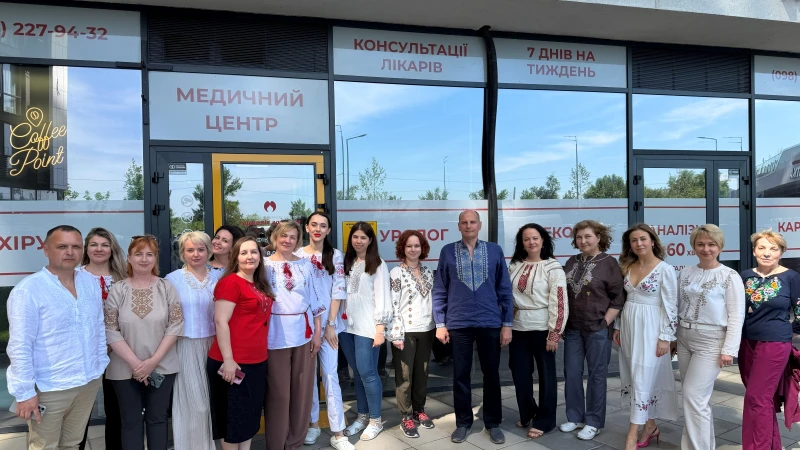 День вишиванки в «Гармонії здоров’я»