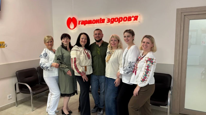 День вишиванки в «Гармонії здоров’я»